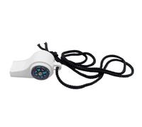 Whistle - 6 x 3.2 cm ABS Compass Camping Signal Safety Tool