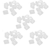 Whistle Cover 50PCS Whistle Finger Grip Covers Referee Whistle Cover Transparent Whistle Cushioned Mouth Grip Referee Whistle Protective Accessories