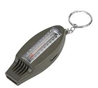 Whistle Emergency, Emergency Whistle Survival Hiking Whistle with Magnifier Thermometer 4 in 1 Portable for Outdoor Survival