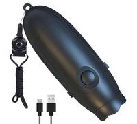 Whistle For Coaches - High Volume Adjustable 3 Tone Survival Whistle With Lanyard, Rechargeable Sports Accessory For Coaching, Refereeing, Outdoor Activities And Use