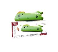 Whistle Harmonica For Kids Colorful Cartoon Musical Instrument For Boys And Girls Early Education Breathing Training Wind Toy Tgq391 (C, 16x6x2.6cm)
