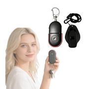Whistle Key Finder,Key Finder Locator with Audio Sensor,Keys Locator for Pet Keychain Locator Keys Suitcase (Black & Red)