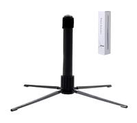 Whistle Stand - Black Tripod Base, Foldable Portable Musical Instrument Accessories, Collapsible Woodwind Holder, Stable Tripod Support Frame | Performance Equipment Inside the Orchestra Pit