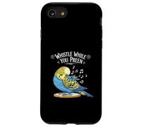Whistle While You Preen Funny Budgie Lover Case for iPhone SE (2020) / 7/8