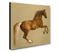 Whistlejacket by George Stubbs Canvas Print | Gallery Wrapped 30mm Frame Wall Art | 14x14 inches | Ready to Hang | Modern Picture | Living Room Bedroom Lounge Office