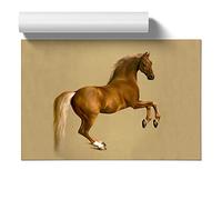 Whistlejacket By George Stubbs | Unframed Wall Art Print | Ready to Frame Poster | Modern Home Decor Picture | Artwork for Living Room, Bedroom, Kitchen or Office | A2 (42x59.4 cm)