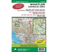 Whistler, Bc Canada Map (Green Trails Maps)
