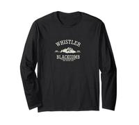 Whistler Blackcomb BC Canada Souvenir Back Cover Long Sleeve T-Shirt