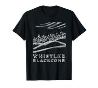 Whistler Blackcomb BC Skiing Ski Mountain Vacation Souvenir T-Shirt