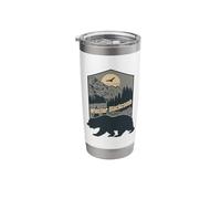 Whistler Blackcomb Canada BC Bear Stainless Steel Insulated Tumbler