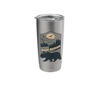 Whistler Blackcomb Canada BC Bear Stainless Steel Insulated Tumbler