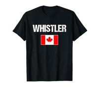 Whistler British Columbia BC Canada Flag Canadian Proud T-Shirt