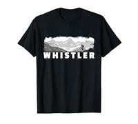 Whistler British Columbia Canada Mountain Biking MTB Cycling T-Shirt