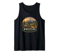 Whistler Mountain Biking Adventure Sunset Gondola Tank Top