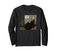 Whistler's Mother by James Whistler (1871) Long Sleeve T-Shirt