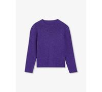 Whistles Boys Purple Kids Annie Metallic-thread Knitted Jumper 3-12 Years 5-6