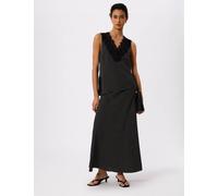 Whistles Polka Dot Midi A-Line Skirt Black Mix