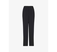 Whistles Womens Black Ultimate High-rise Full-length Recycled-polyester Trousers 18