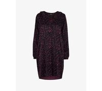 Whistles Womens Smudge Animal-print Crepe Mini Dress S