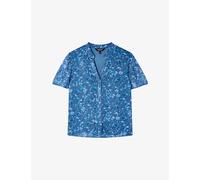 Whistles Womens Whistles Ditsy Floral-Print V-Neck Woven Blouse Multi-Coloured 16