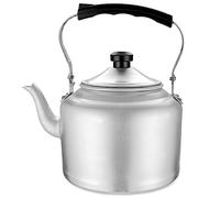 Whistling Aluminum Tea Kettle for Stovetop Anti Scald Handle Teapot for Kitchen Perfect for Home Brewing & Tea Lovers 2.5 Quart Capacity