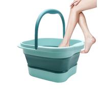 Whistling Bath Bucket - 15L Soaking Tub, Large Space Standing Soak Bucket | Portable Standing Spa Basin With Handle, Lightweight Folding Travel Foot Spa, Water Tub