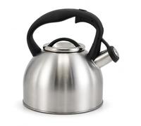 Whistling Kettle 2.8L Stainless Steel Stovetop Tea Kettle, Stove Top Water Boiler for Tea & Coffee, Kitchen Kettle for Gas, Electric & Compatible Hobs, Large Capacity