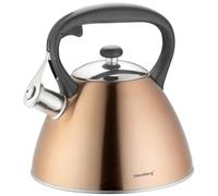 Whistling Kettle 3 L Stainless Steel copper EASY OPEN Induction