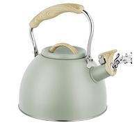 Whistling Kettle,3L Stove Induction Kettle, Stovetop Stainless Steel Tea Kettle, Stainless Steel Whistling Kettle, for Gas Hobs, Induction and Electric Hobs