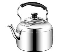 Whistling Kettle Kettle Stove Top Whistling Kettle 6L Large Capacity Household Teapot Camping Kettles Stainless Steel Whistle Teapot with Ergonomic Handle Camping Kettle