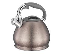 Whistling Kettle Tea Kettle stovetop teapot for stovetop 3 Liter Modern Stainless Steel Teakettle Teapot with Boils Faster Bottom Large Capacity Gas Induction Cooker Hot Water Kettle Tea Kettle Teapot