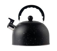 Whistling Kettle - Tea Pot Kettle, Loud Whistle Water Heater | 2.5 Litre Kettle with Ergonomic Handle, Fast Cooking Tea Maker, Safe Heat Resistant Base, Steel Kettle for Coffee Water and Infusions