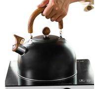 Whistling Tea Kettle - Kettle - 20cm Kitchen Teapot | Stainless Steel Teapot with Fast Heat Retention and Loud Whistle Alert | Perfect for Home and Use