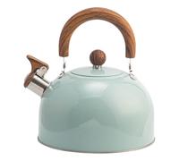 Whistling Tea Kettle - Whistling Teapot | Tea Kettle On Stove, 3L Grey Dome Pot (1), Large Capacity Water Boiler For Fast Heating | Ideal For Preparing