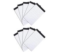 Whisverse 10 Pcs Handwriting Line Notebook Mini Pocket Notebook Refill A7 Memo Book Refill with 30 Sheets Lined