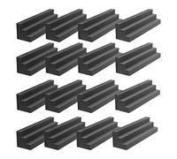 Whisverse 16 Pack Acoustic Foam Panels, Acoustic Trap Block, Sound Absorbing Foam for Studio, Home or Theater