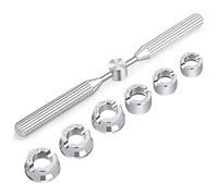 Whisverse 7Pcs Opener Watch Rear Case Opener Kit,Watch Repair Tool Opening and Fitting Screw Cases for /