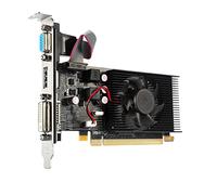 Whisverse HD7450 Graphics Card 64Bit 2GB GDDR3 PCI-E 2.0 X16 -Compatible VGA -I Video Card for AMD Radeon HD 7450 2G 64 Bit