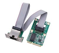 Whisverse New Mini PCI-E Network Card 1000Mbps Gigabit Ethernet NIC Adapter RTL8111F PCI 10/100/1000M RJ45 LAN