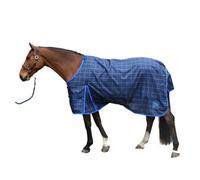 Whitaker Jacob Standard-Neck Lightweight Horse Turnout Rug Navy/blue (6 9")