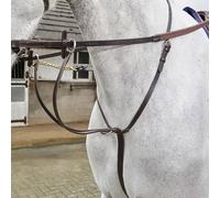 Whitaker Lynton 5/8" Rubber Reins with Dimpled Grip - Havana - Cob