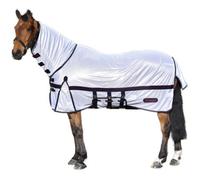 Whitaker Rastrick V2 Achable Neck Uv Horse Fly Rug White (5 3")
