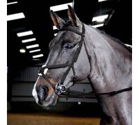 Whitaker Ready to Ride Mexican Bridle Black - Extra Full