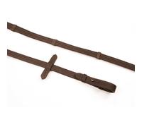 Whitaker Ready to Ride Webbed Reins Havana - Extra Full