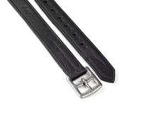 Whitaker Stirrup Leathers - Black - 145cm