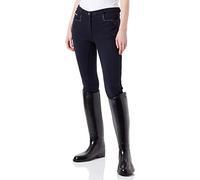 Whitaker Women's Whitaker Ladies Diamante Knitted Breech Pants, Navy, 30W UK