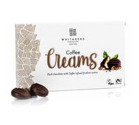 Whitakers Chocolate Dark Chocolate Coffee Creams 150g - 15 Pieces