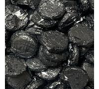 Whitakers Dark Chocolate Creams - Foiled Fondant Cremes (400g, Liquorice)