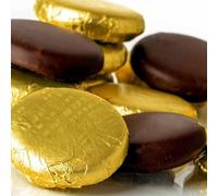 Whitakers Dark Chocolate Creams - Foiled Fondant Cremes Plastic Tub (Irish Cream, 1kg)