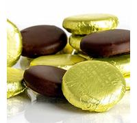 Whitakers Dark Chocolate Creams - Yellow Foiled Fondant Cremes (Ginger, 1200g)